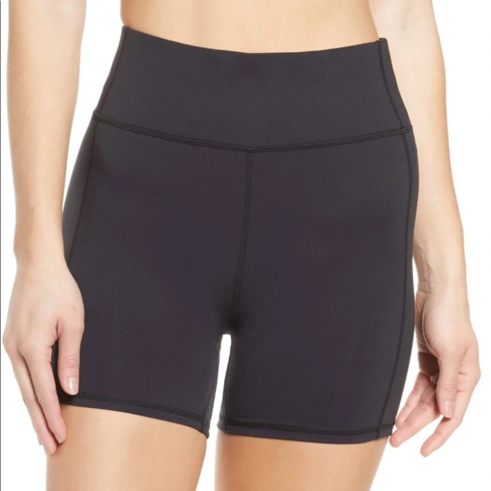 Free People Hang Time Workout Biker Shorts - Picture 2 of 5